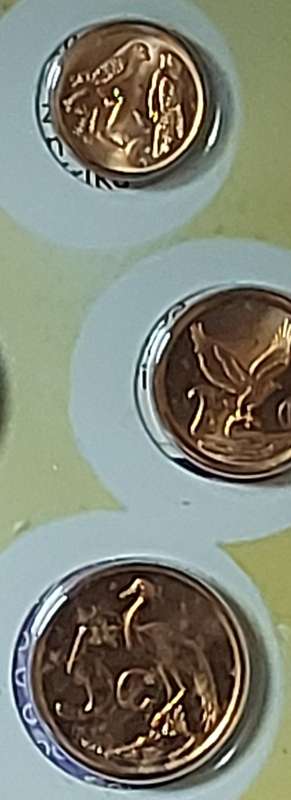 1998 Brilliant Uncirculated South African Coin Set