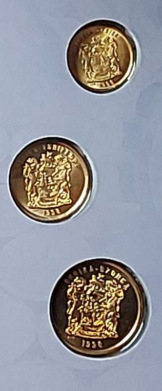 1998 Brilliant Uncirculated South African Coin Set