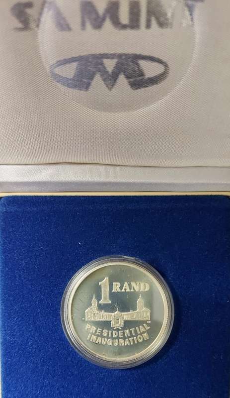 1994 SILVER R1 PRESIDENTIAL INAUGURATION COIN