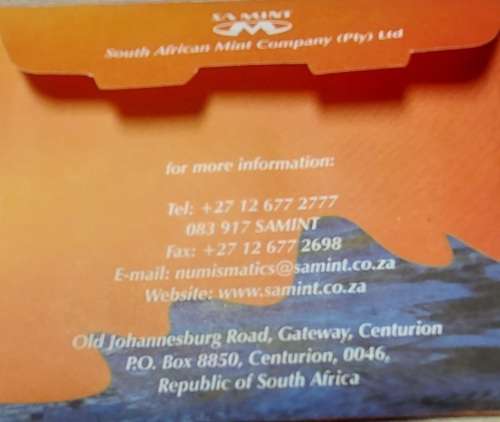 2002 SOUTH AFRICAN CIRCULATION PROOF COIN SET