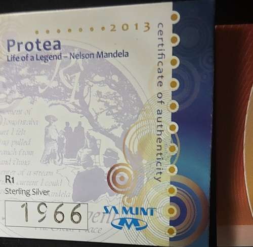 2013 SILVER R1 : MANDELA LIFE OF A LEGEND