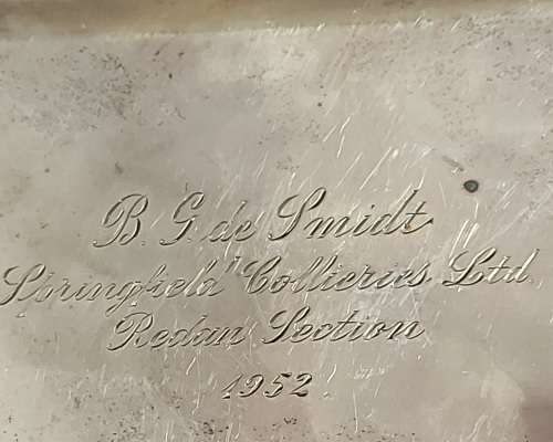 AG SMIDT MINING CASE AND INSIGNIA