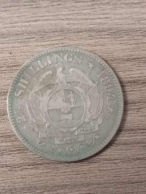 1894 2½ Shillings Zuid Afrikaansche Republiek