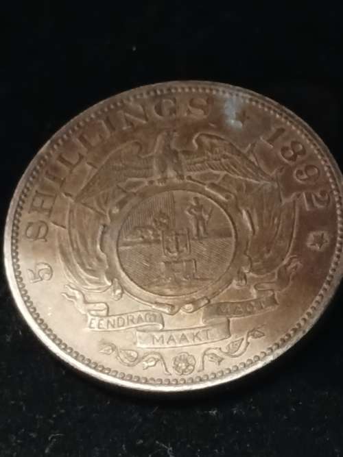 1892 SINGLE SHAFT 5 SHILING