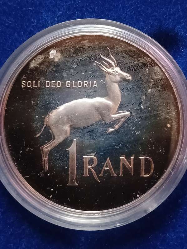 1 Rand SUID AFRIKA - SOUTH AFRICA - SOLI DEO GLORIA