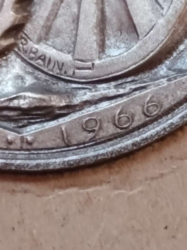 1966 STERLING SILVER JOHANNESBURG MEDALLION: TRIBUTE TO OUR PIONEERS
