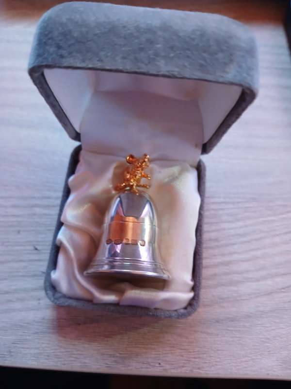 STERLING SILVER TOOTH FAIRY TOOTH HOLDER