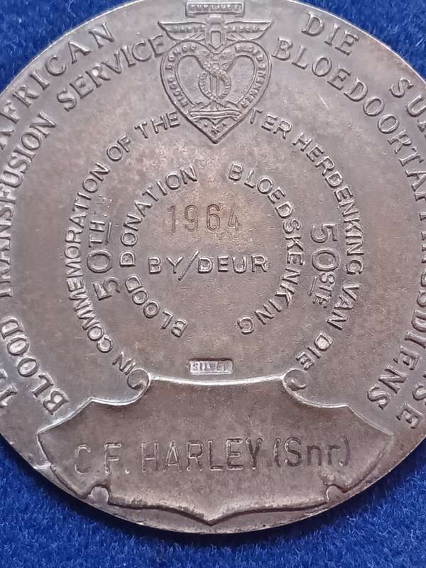 WILLIAM HARVEY (1573-1657 ) REAL SILVER 56G (92.5) MEDALLION