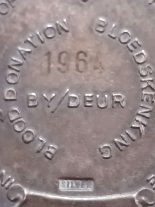 WILLIAM HARVEY (1573-1657 ) REAL SILVER 56G (92.5) MEDALLION