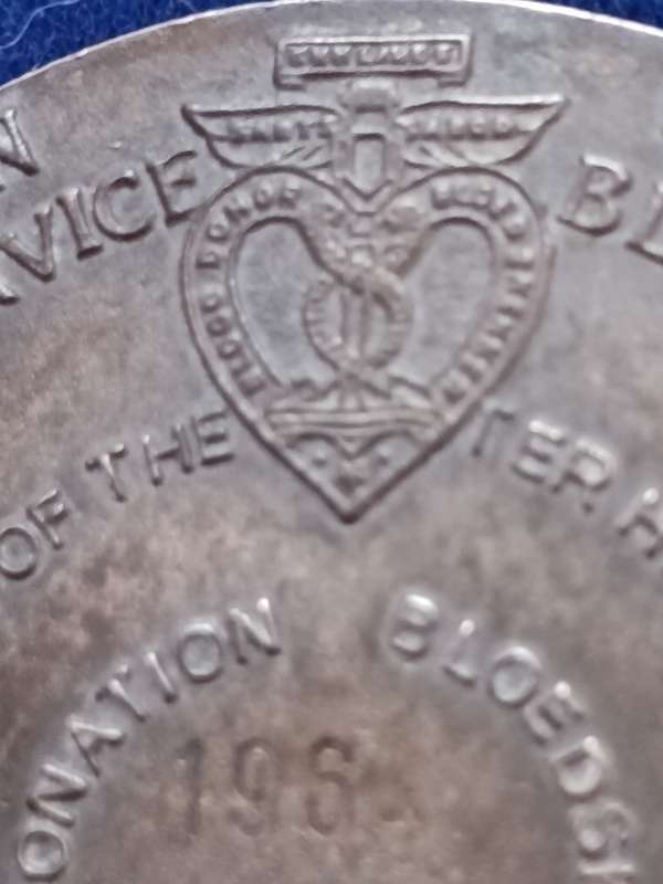 WILLIAM HARVEY (1573-1657 ) REAL SILVER 56G (92.5) MEDALLION
