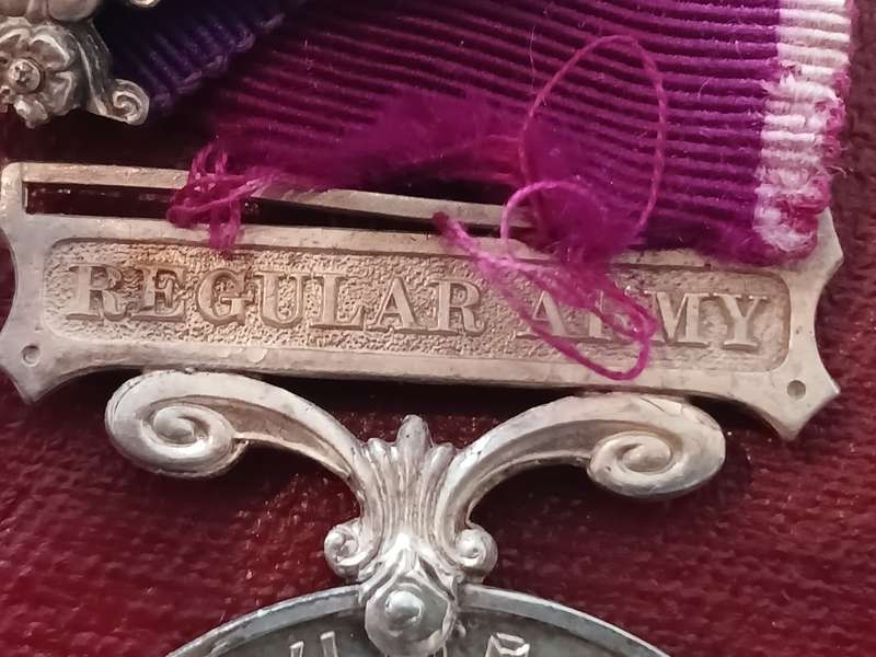 4 X WW2 MEDALS : T/5665806 WO.O CL.1 L.A.DAGGER
