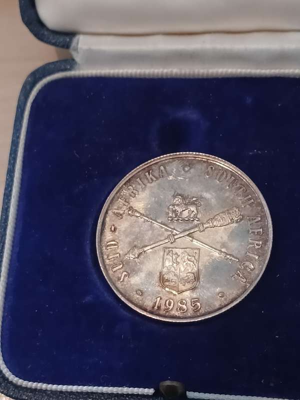 1 x 1985 SOUTH AFRICAN R1 : PARLIAMENT 1910-1985