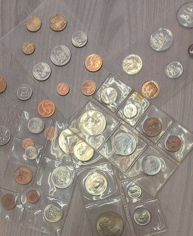 3 X SOUTH AFRICAN MINT PACK: 1991 , 1992 AND 1993