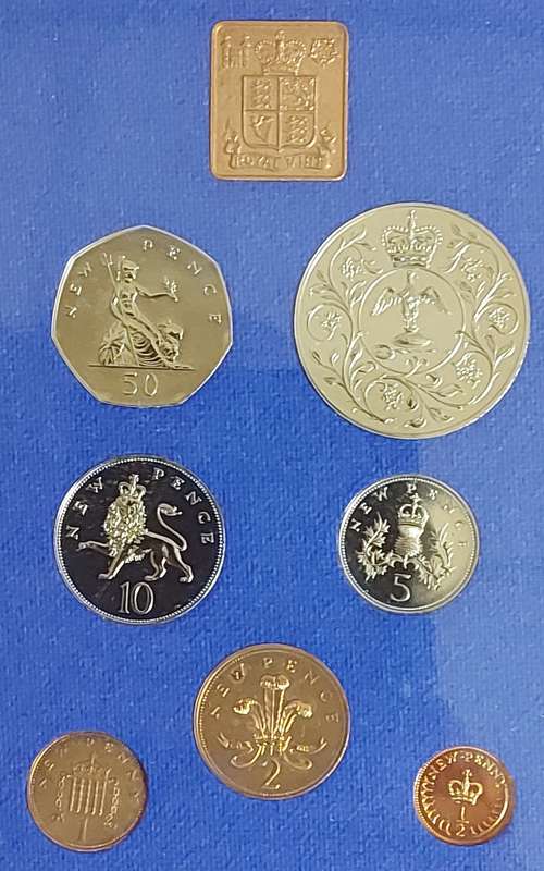 1977 COINAGE OF GREAT BRITAIN AND NORTHERN IRELAND