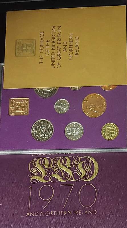 1970 COINAGE OF GREAT BRITAIN AND NORTHERN IRELAND