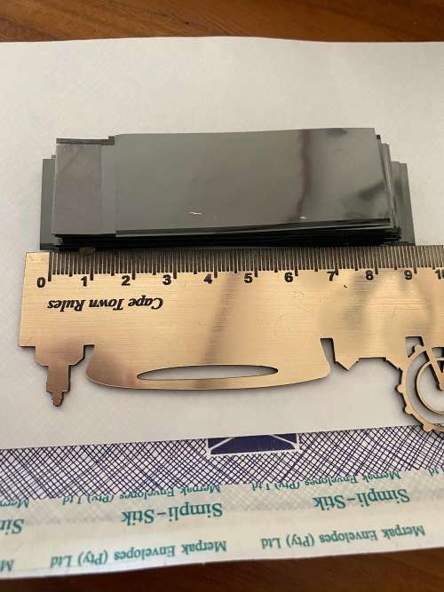 Stamp Mounts ( Recycled)