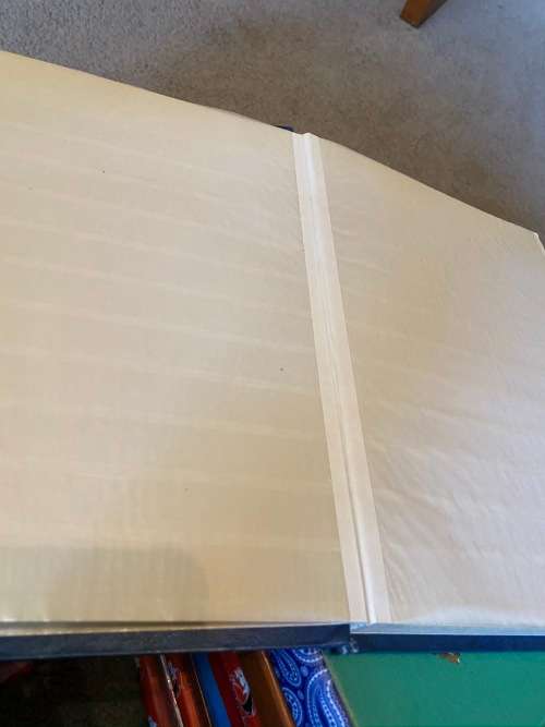 32 paged white stamp album
