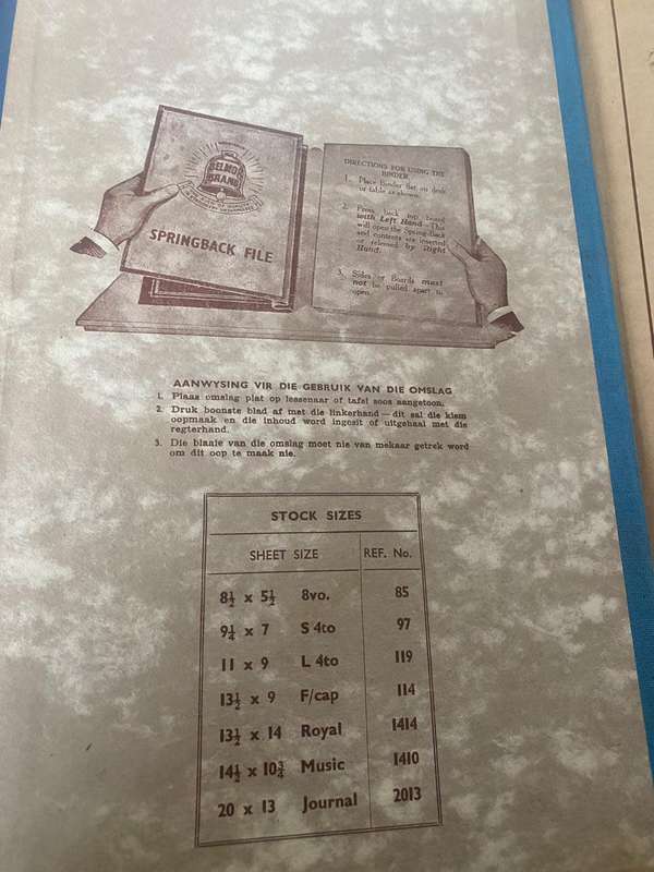 Extra Large Loose Leaf Stamp Album with free mounts