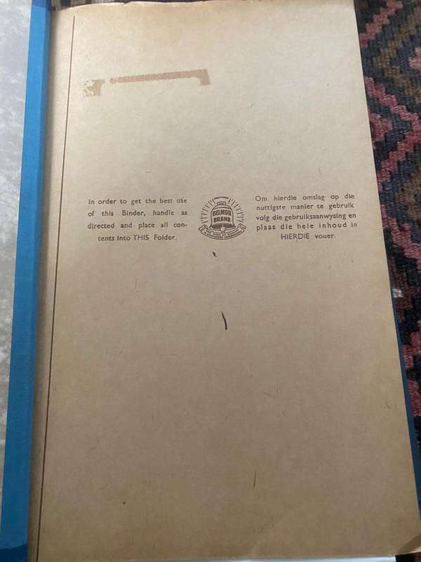 Extra Large Loose Leaf Stamp Album with free mounts