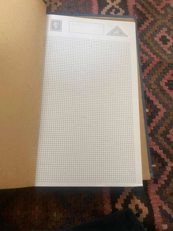 Extra Large Loose Leaf Stamp Album with free mounts