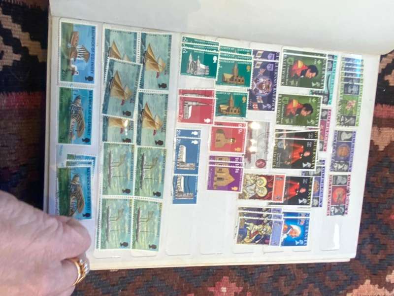 Guernsey and Isle of Man Stamp Album