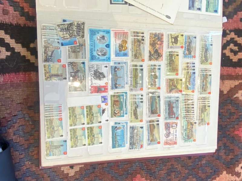 Guernsey and Isle of Man Stamp Album