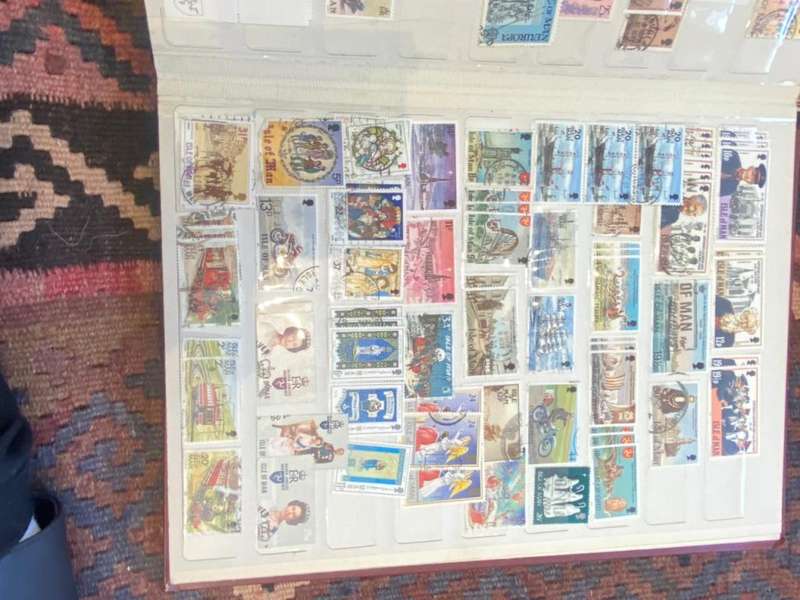 Guernsey and Isle of Man Stamp Album
