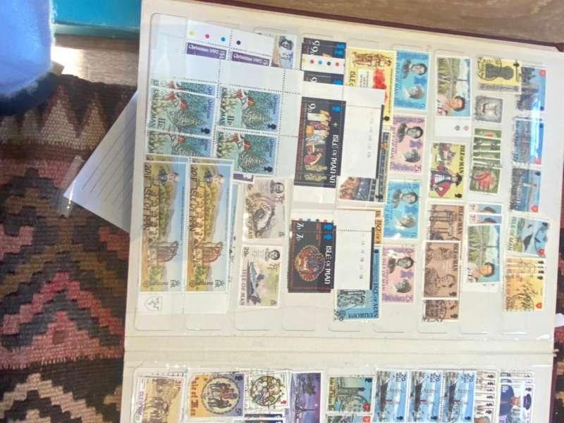 Guernsey and Isle of Man Stamp Album