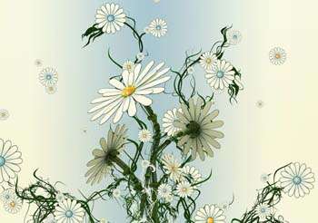 Astrum Notebook Skin 15.6" Matte - White Flowers