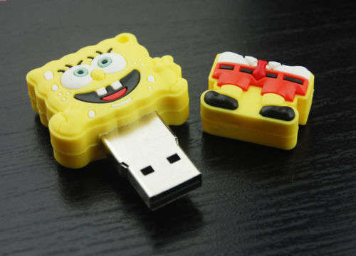 SALE: USB Flash Drive - 8GB spongebob