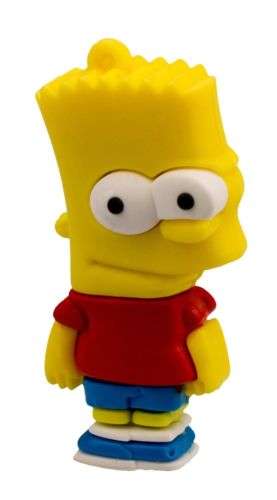 SALE: USB Flash Drive - 8GB Simpson