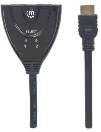 Manhattan 2-Port HDMI Switch
