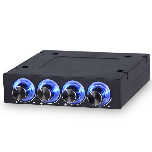 Fan Speed Controller - STW 4 -Channel Blue LED Fan Speed Controller