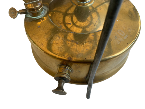 Vintage Optimus Brass Camp Stove Primus No: 2 Paraffin Stove c1963