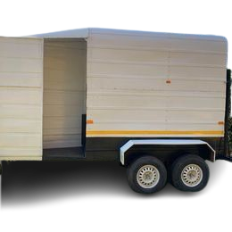 Horse trailers double axle