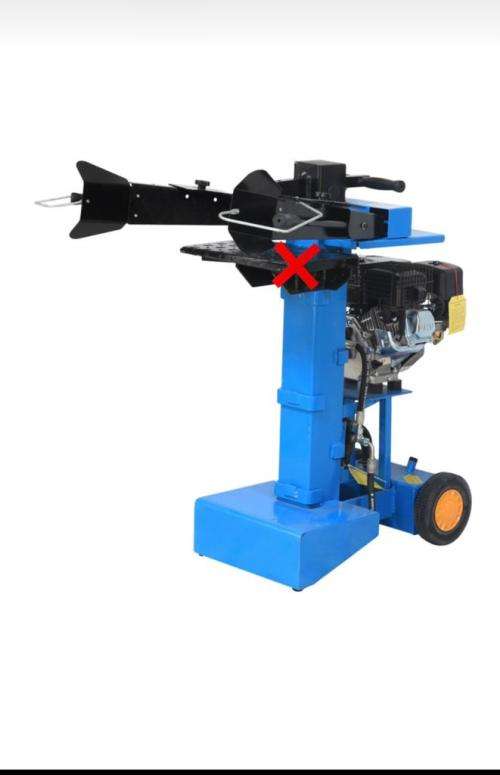 MAC AFRIC 10 Ton Petrol Powered Log Splitter
