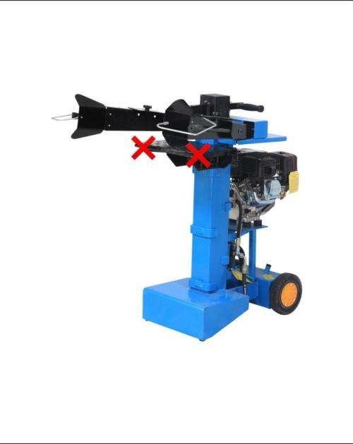 MAC AFRIC 10 Ton Petrol Powered Log Splitter