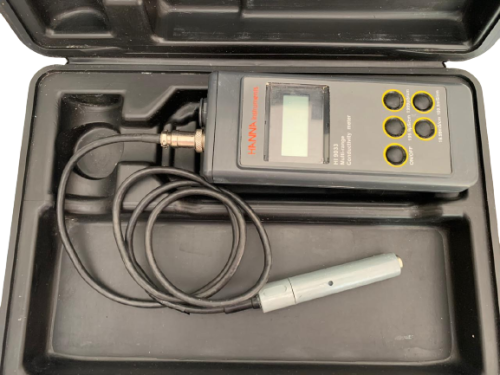 hanna waterproof conductivity meter model hi 9033