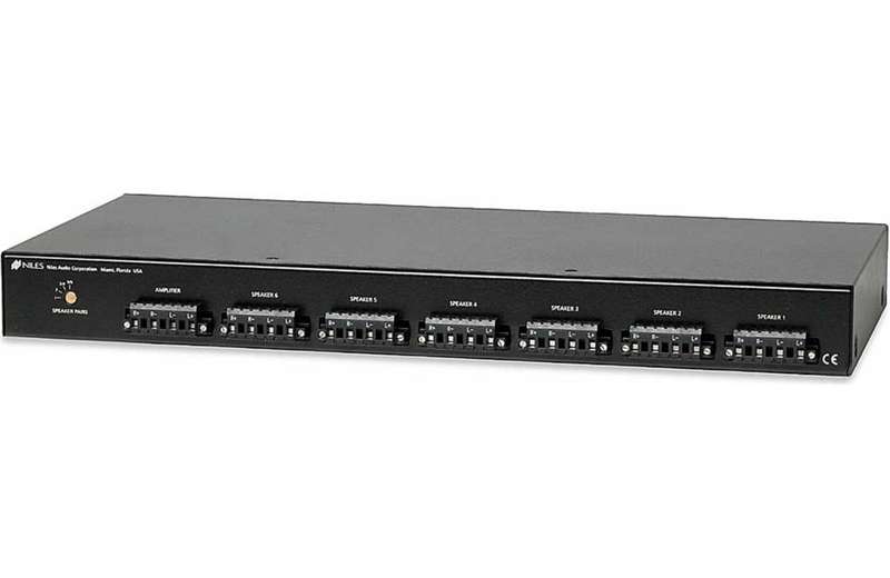 Niles SSVC-6 - 100W Six-Pair Speaker Selector with Volume Controls