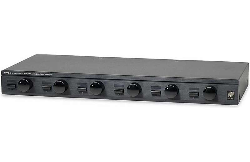 Niles SSVC-6 - 100W Six-Pair Speaker Selector with Volume Controls