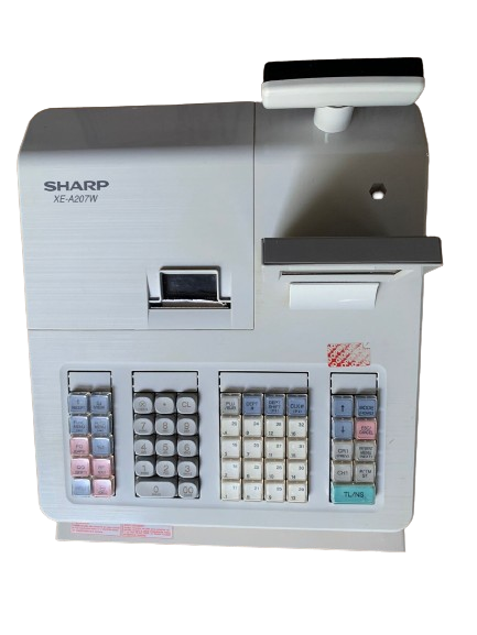Sharp XE-A207W Electronic Thermal Cash Register (XE-207W)