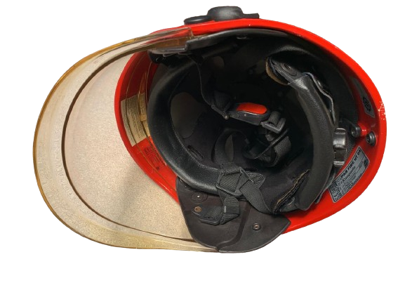 PAB FIRE HT 04 COMPOSITE FIRE-FIGHTING HELMET MFG-2011