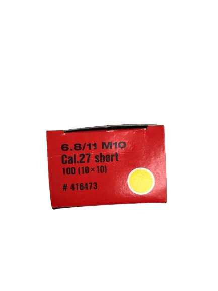 6.8/11 M10 Clean-Tec powder cartridges  DX Cartridge 6.8/11 M10 STD yellow #416473