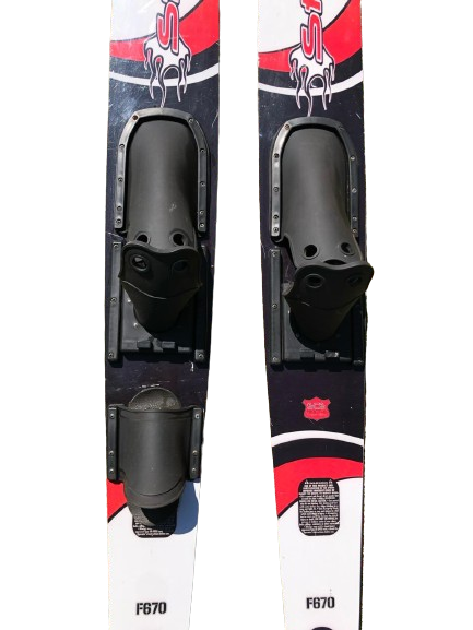 Stinger Water Skis F670 Graphite 67` (170 cm)