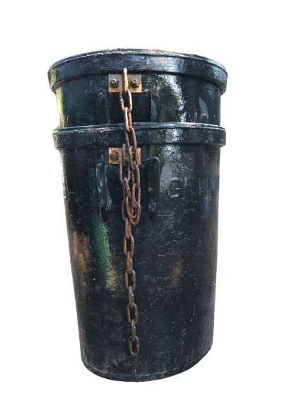 Plastic Rubble Chute - Black