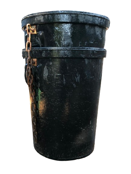 Plastic Rubble Chute - Black