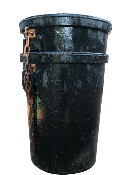 Plastic Rubble Chute - Black