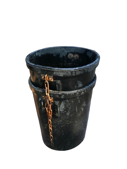 Plastic Rubble Chute - Black