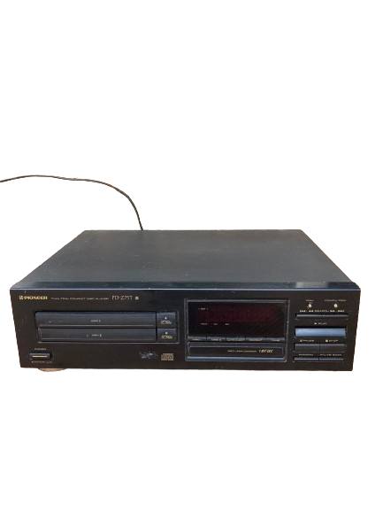 Vintage 1990s Black Pioneer PD-Z75T Twin Tray CD Player Tray