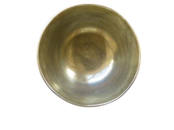 Vintage Brass Etched Trinket Dish / India